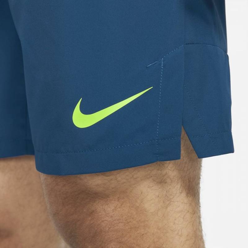 Pánské tréninkové šortky Nike Flex woven blue