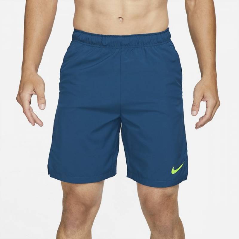 Man training Shorts Nike Flex woven blue