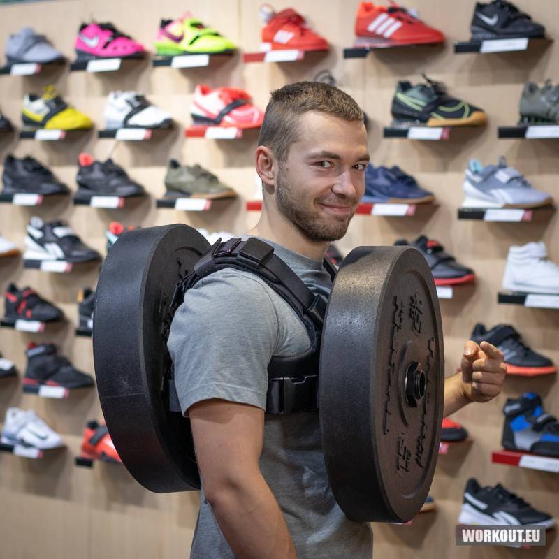WORKOUT weight vest for plates up to 80 kg