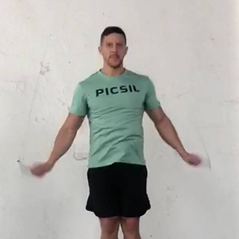 Man T-Shirt Picsil - Green