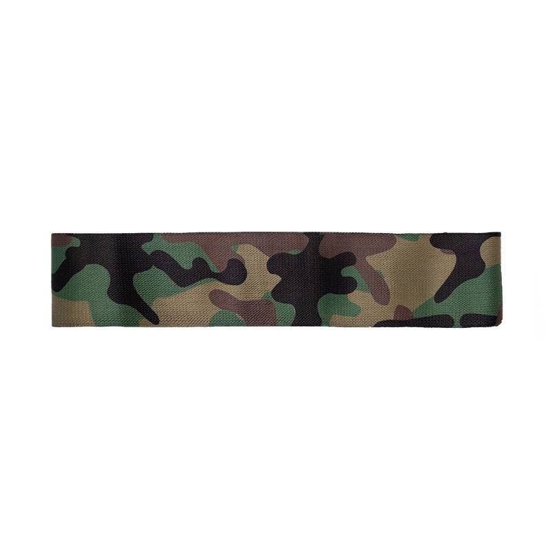 Textile resistance band - green camo