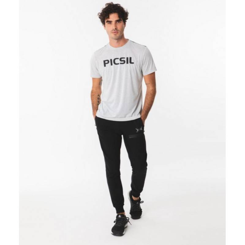 Man T-Shirt Picsil - White