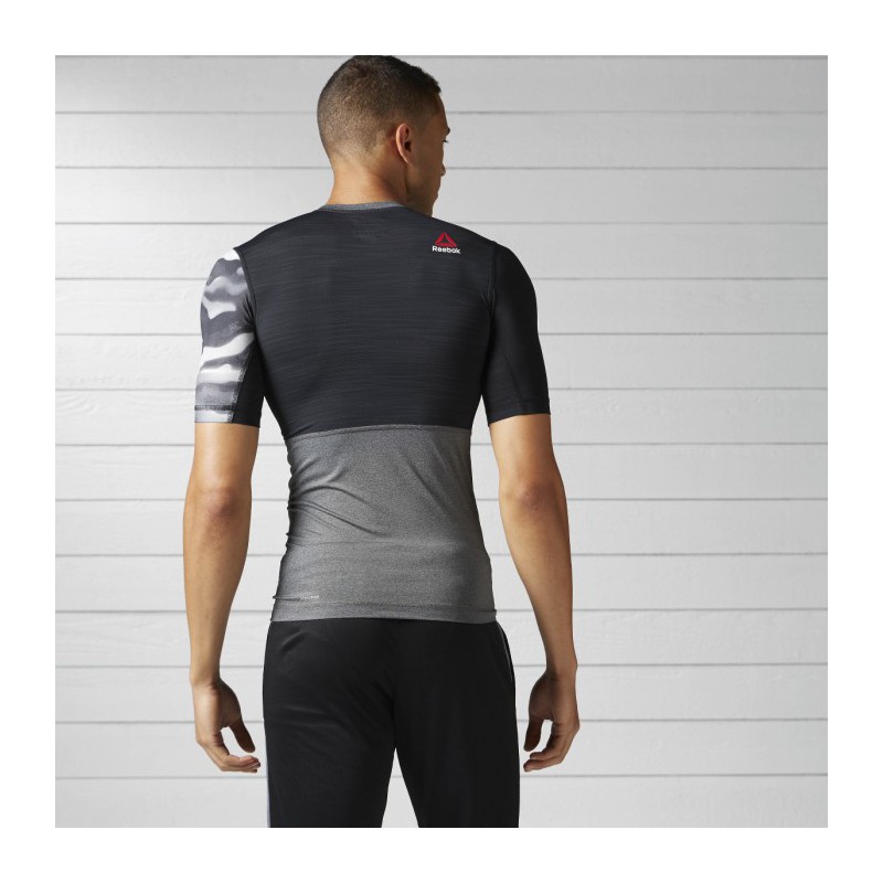 Pánské kompresní tričko ACTVCHL SS GRPHC COMP BK