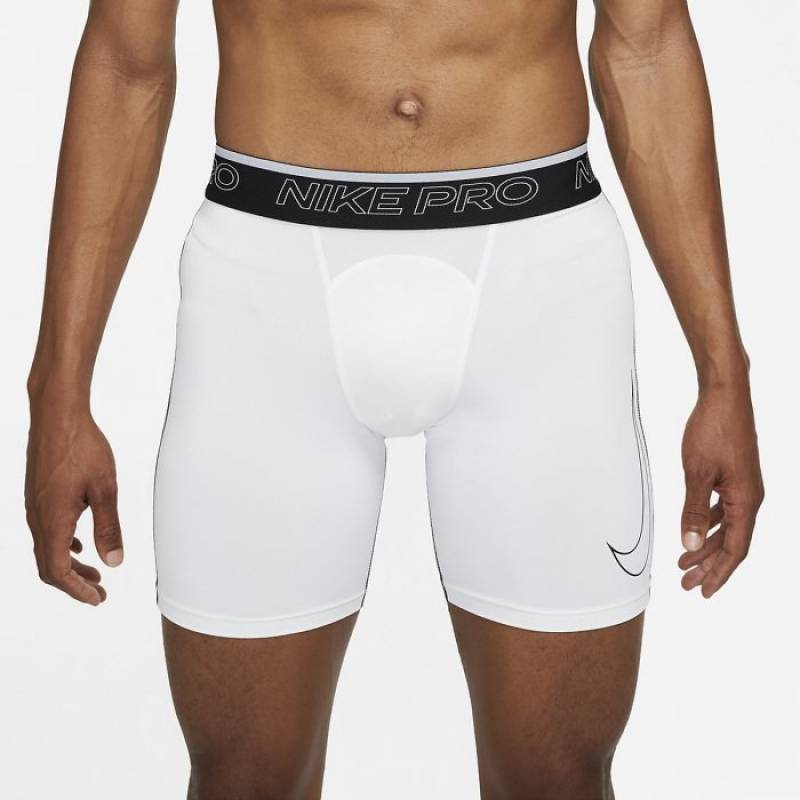 Man Shorts Nike Pro - white