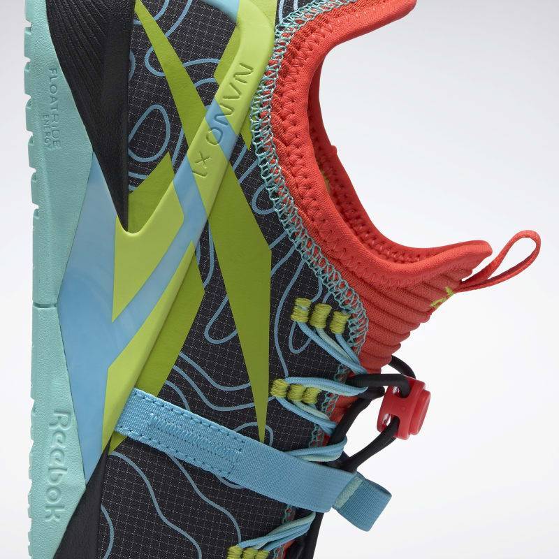 Man Shoes Reebok Nano X1 Froning - CBLACK/NEOCHE/ACIYEL