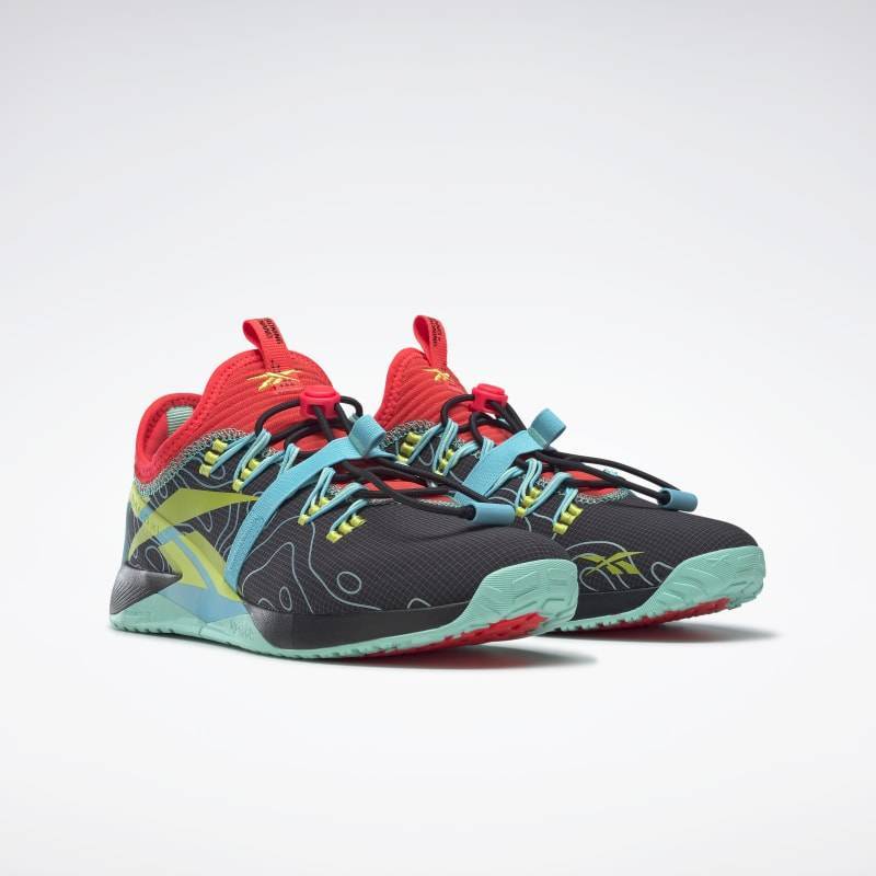 Pánské boty Reebok Nano X1 Froning - CBLACK/NEOCHE/ACIYEL