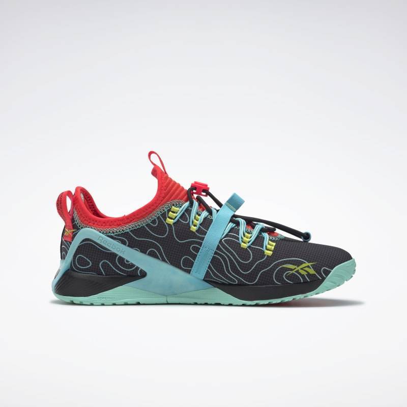 Man Shoes Reebok Nano X1 Froning - CBLACK/NEOCHE/ACIYEL