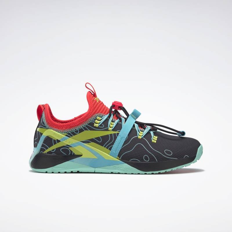 Man Shoes Reebok Nano X1 Froning - CBLACK/NEOCHE/ACIYEL