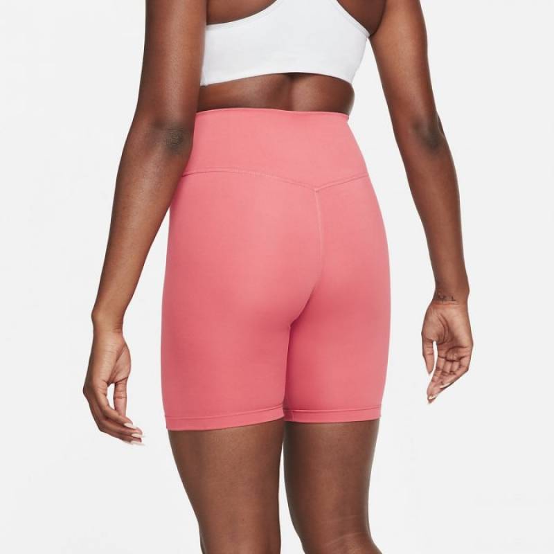 Woman long functional Shorts Nike Pro pink