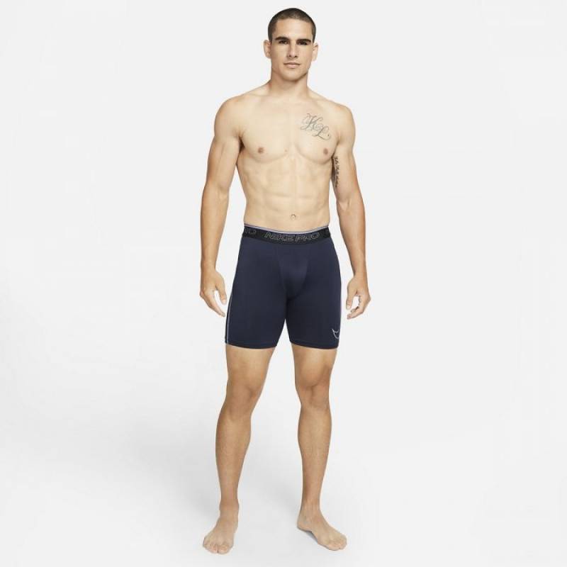Man Shorts Nike Pro - blue