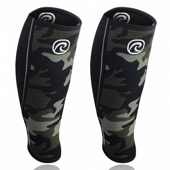 Rehband Výhodný set Bandáž lýtka/holeně RX 5 mm, camo/černá