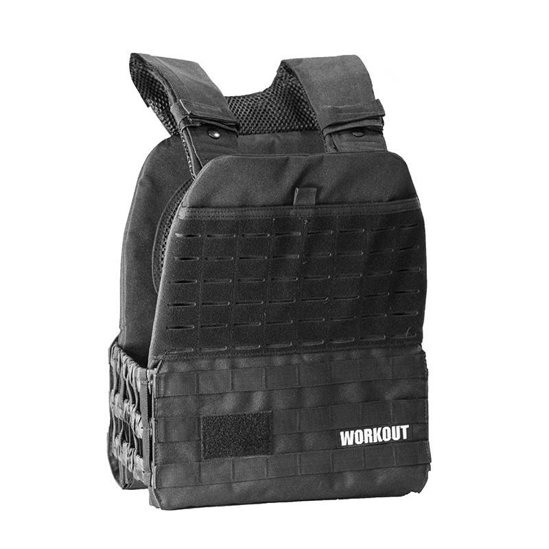 Tactical Plate Weight Vest  WORKOUT 4.0 - black
