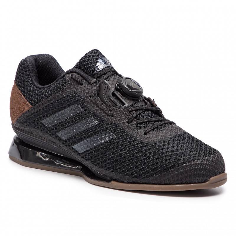 Boty na vzpírání adidas Leistung 16 II black/carbon