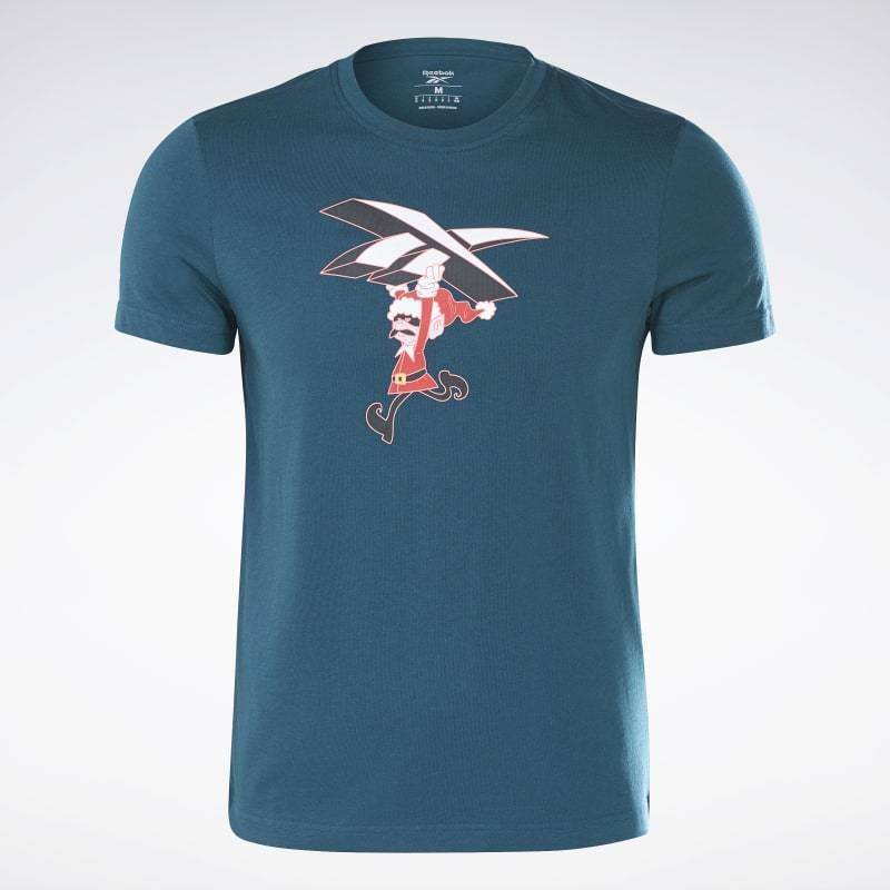 Man T-Shirt Reebok Holiday - green