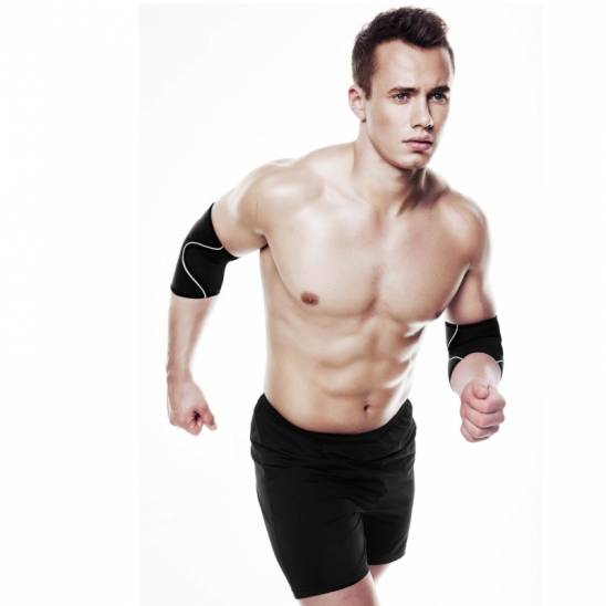 Rehband Bandáž lokte QD Elbow Sleeve 3 mm /1.5 mm black