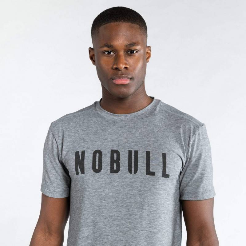 Man T-Shirt grey NOBULL