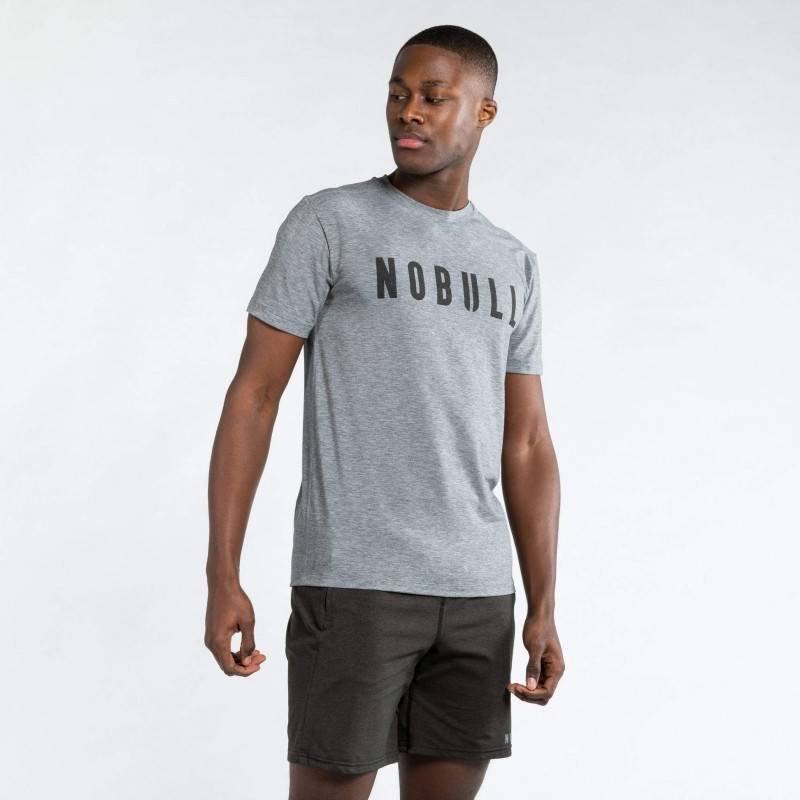 Man T-Shirt grey NOBULL
