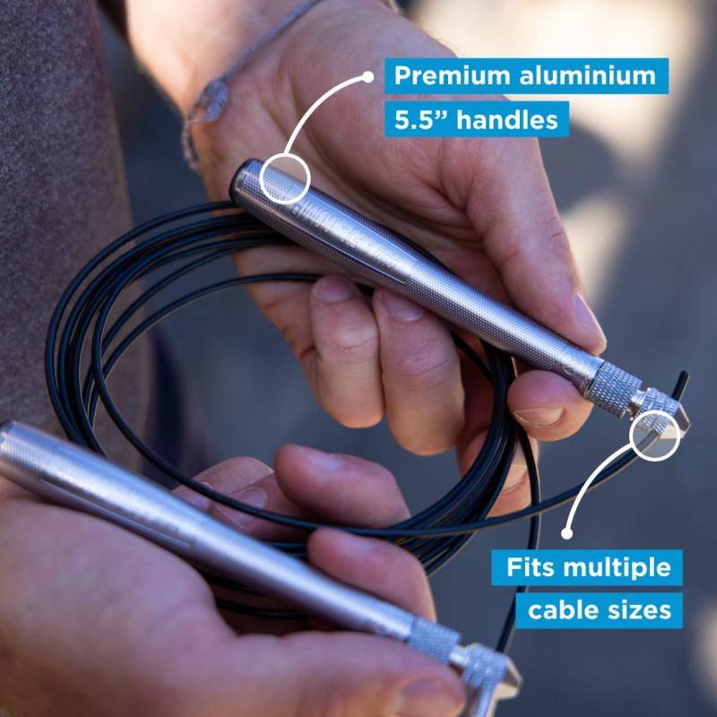 Top švihadlo bullet comp černé - žluté lanko