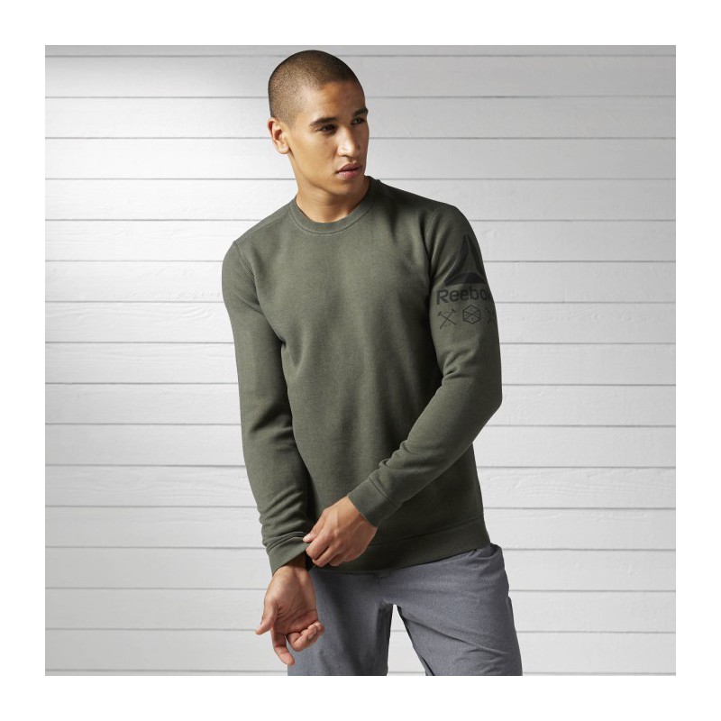 Pánská mikina QC CREW SWEA BK3992