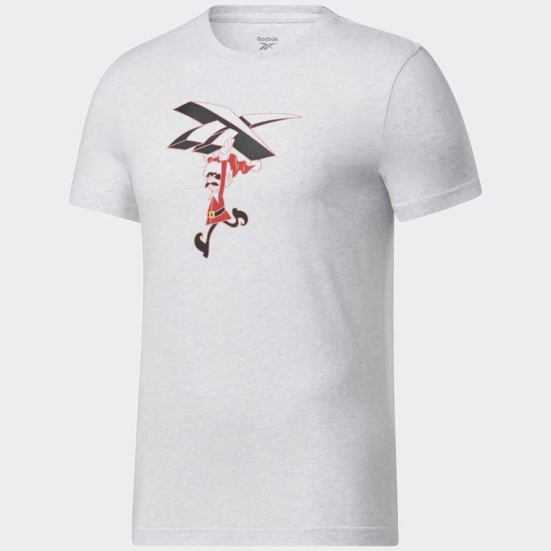 Man T-Shirt Reebok Holiday - white