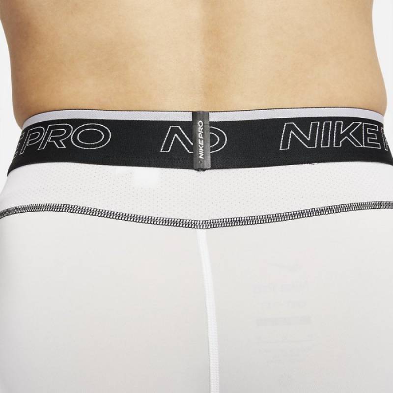 Man long Shorts Nike Pro Dri-FIT white