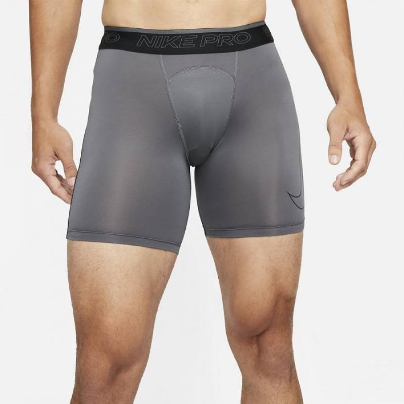 Man long Shorts Nike Pro Dri-FIT šedá