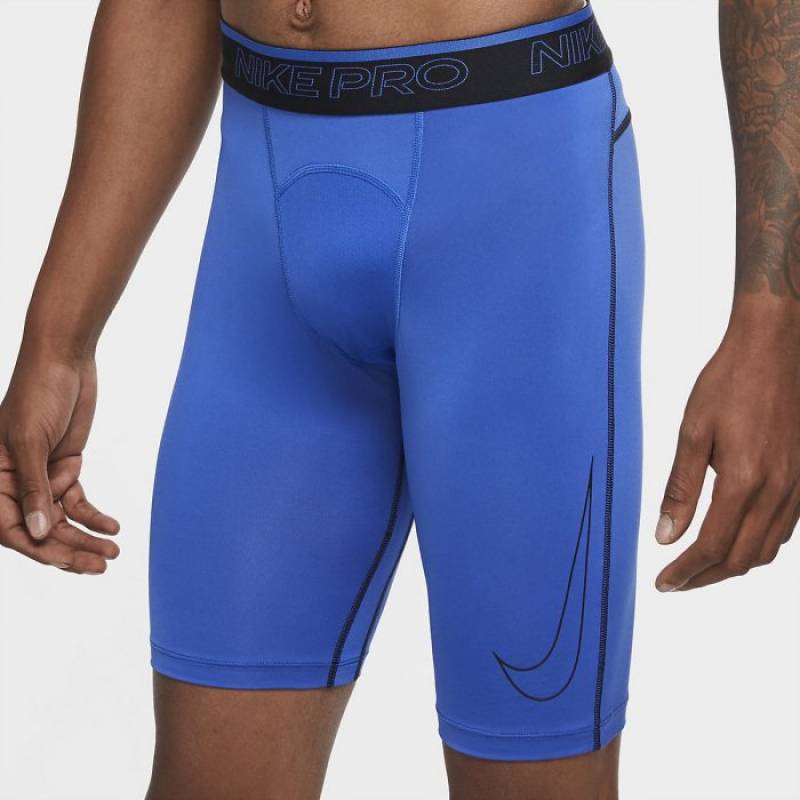 Pánské dlouhé šortky Nike Pro Dri-FIT modrá