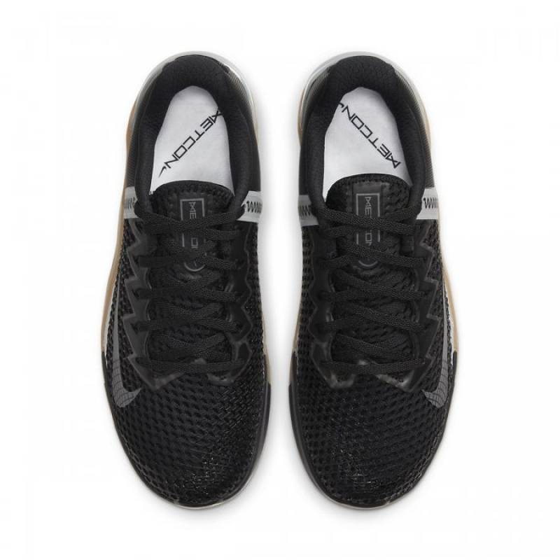 Man training Shoes Nike Metcon 6 - Black/Iron Grey-Gum Dark Brown