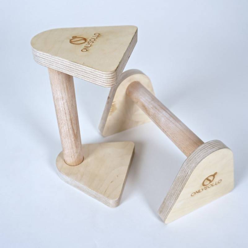Wooden stands 25 x 15 x 13,5 cm (pair) - Onlysollo