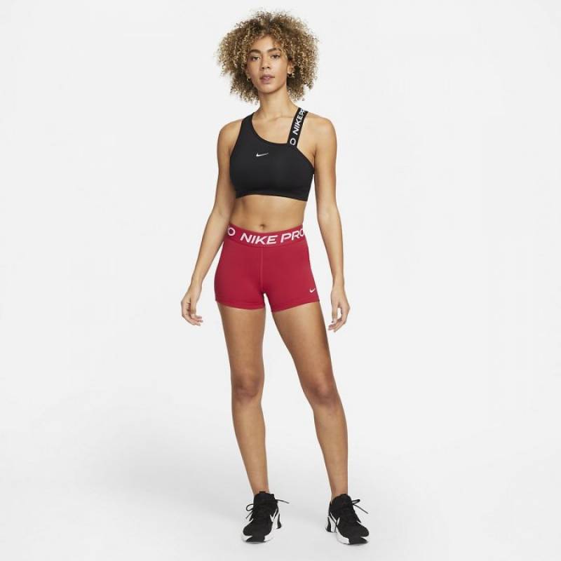Woman functional Shorts Nike Pro - rot