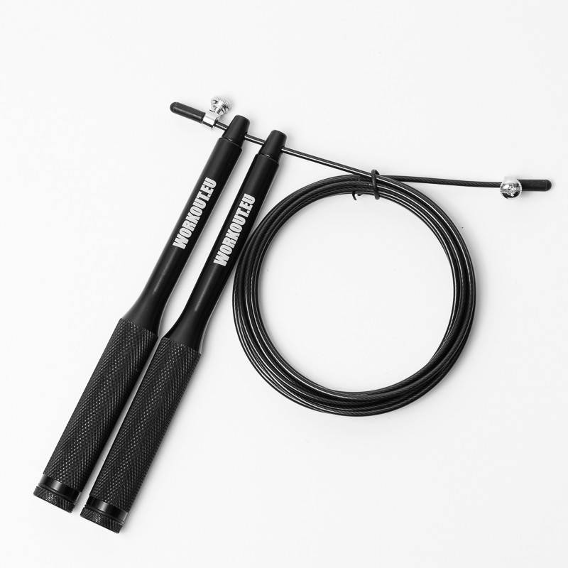 Rychlostní švihadlo Workout Kangaroo - černé