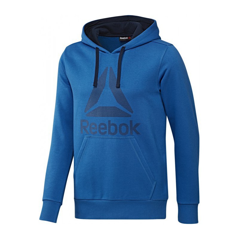 Pánská mikina WOR BL CTN PLY HOOD BK4161