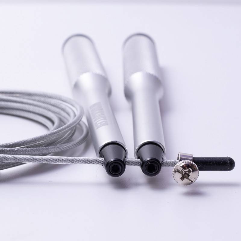 Workout Känguru Speed Springseil - Silber