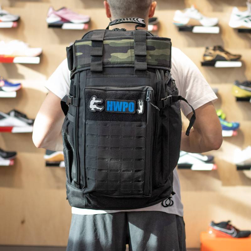 Fitness Tactical Backpack WORKOUT BIG - 50 l - black