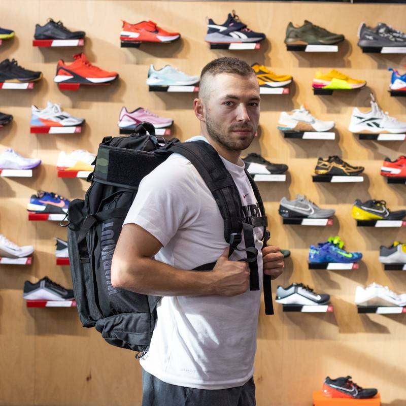 Fitness Tactical Backpack WORKOUT BIG - 50 l - black