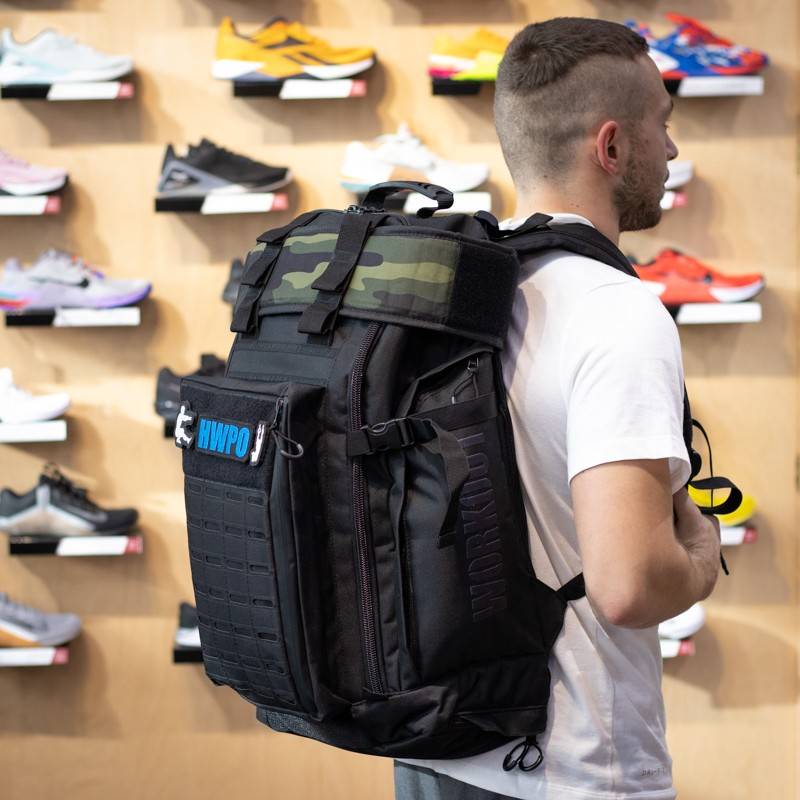 Fitness Tactical Backpack WORKOUT BIG - 50 l - black