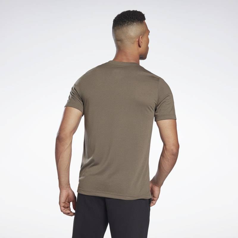 Pánské tričko Reebok Training Tee - zelené - H62596