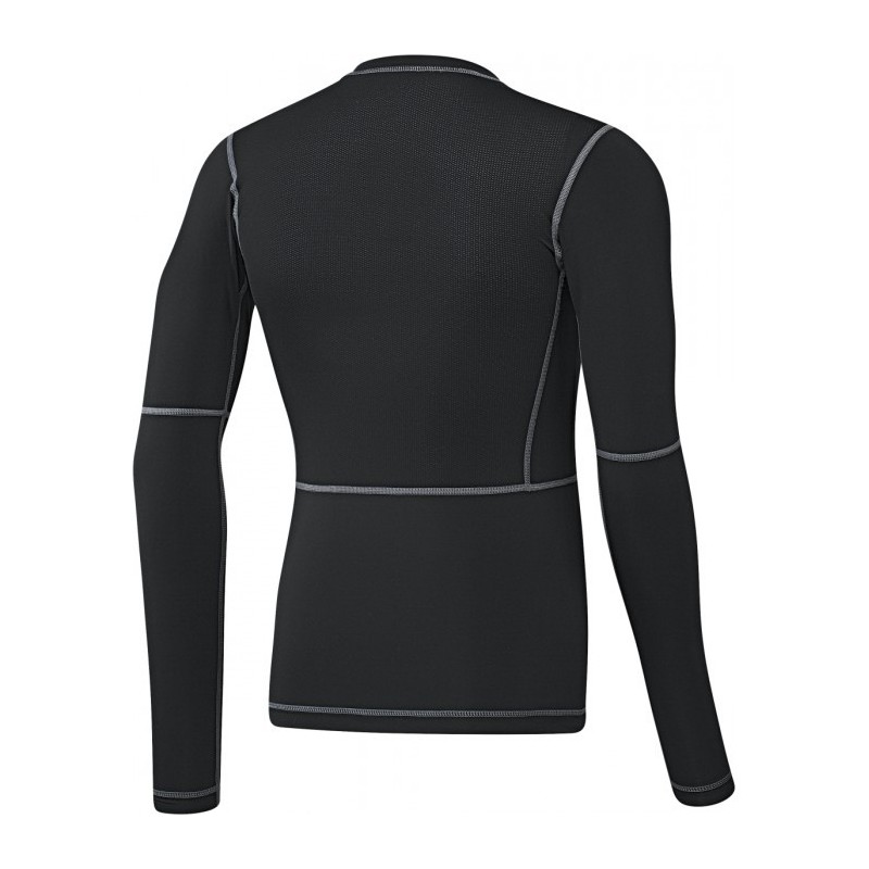 Man T-Shirt WOR COMPR LO SLEEVE SOLID BK4180