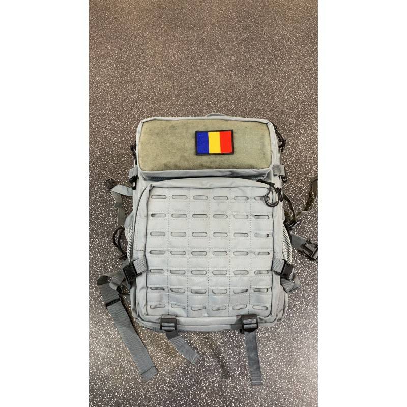 Velcro patch Romanian flag 7 x 5 cm