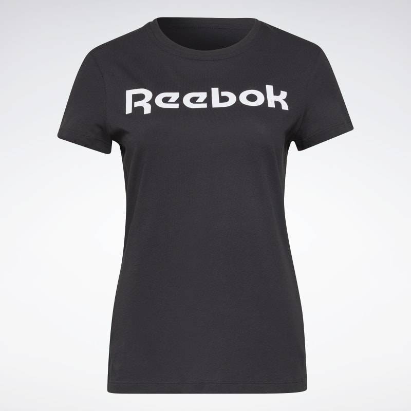 Woman T-Shirt Reebok - black