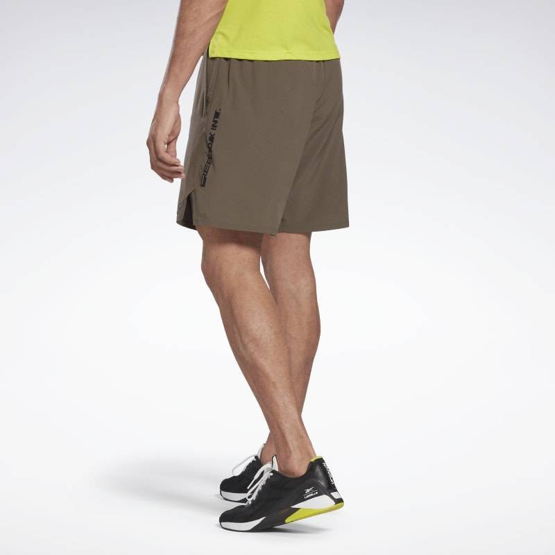 Man training Shorts Reebok Strength Green - H46630