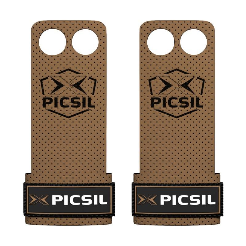 Azor Grips Picsil  - 2 holes - brown