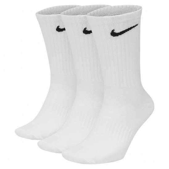 Nike tréninkové ponožky Everyday Lightweight 3 páry bílé