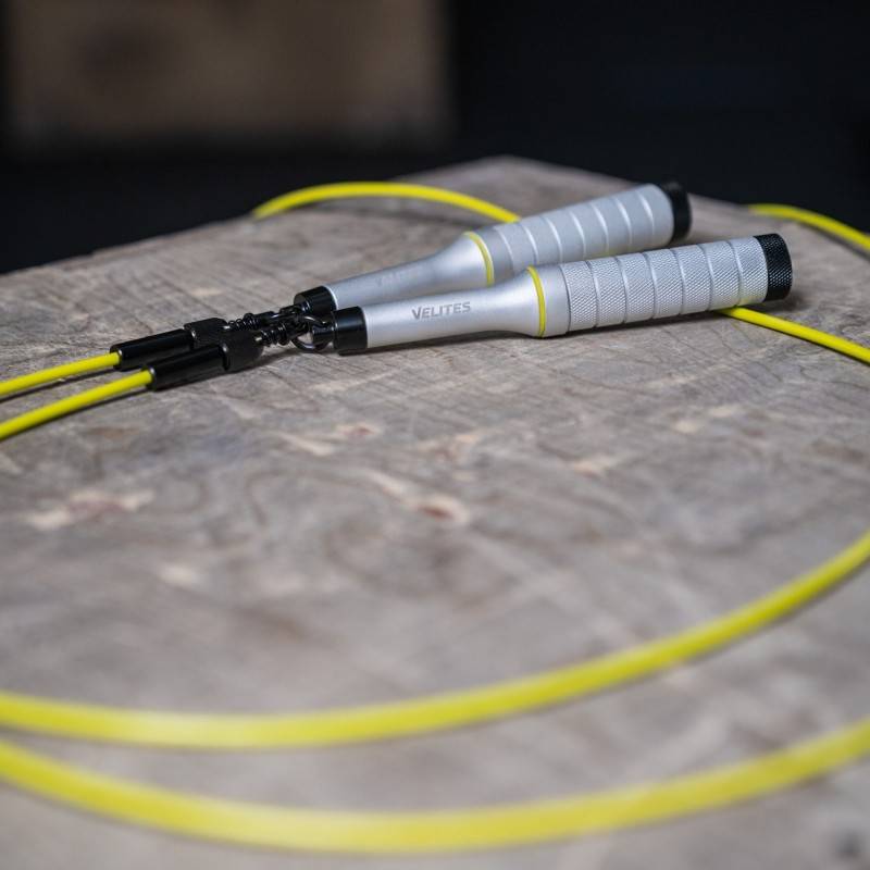 Rychlostní švihadlo Velites Earth 2.0 - stříbrné