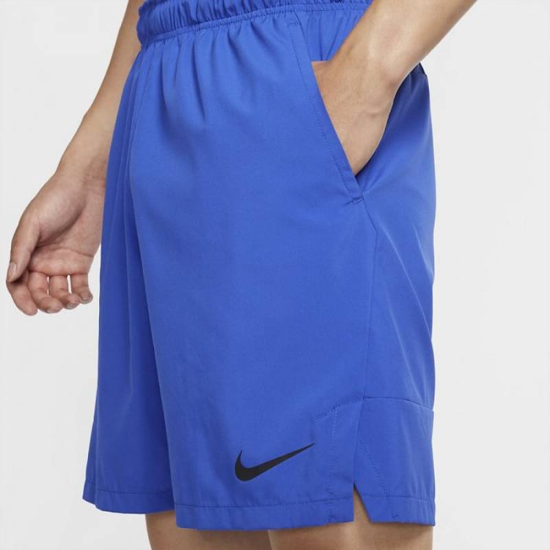 Pánské tréninkové šortky Nike Flex blue