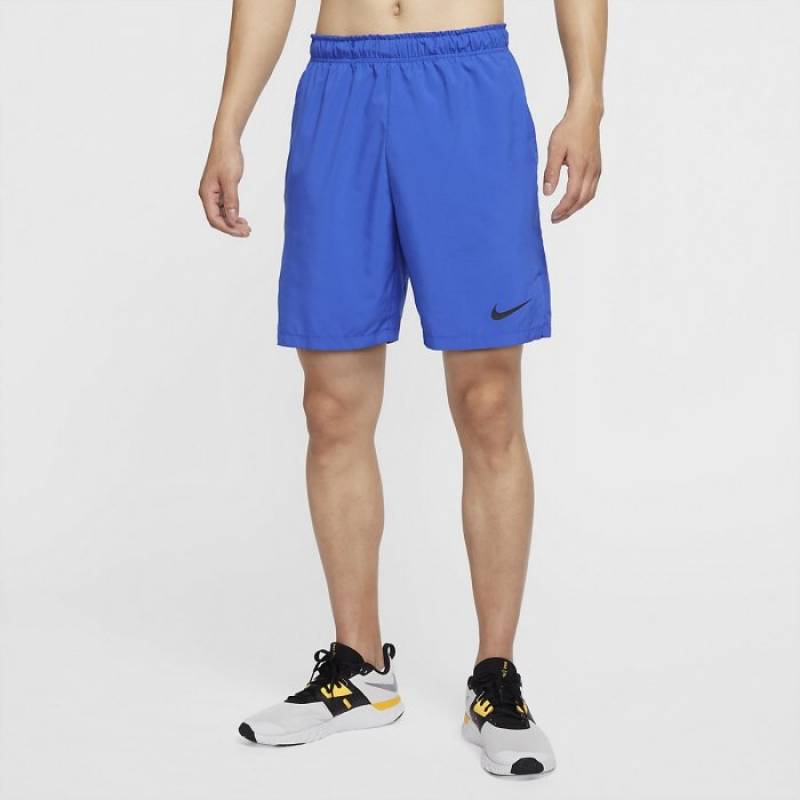 Pánské tréninkové šortky Nike Flex blue