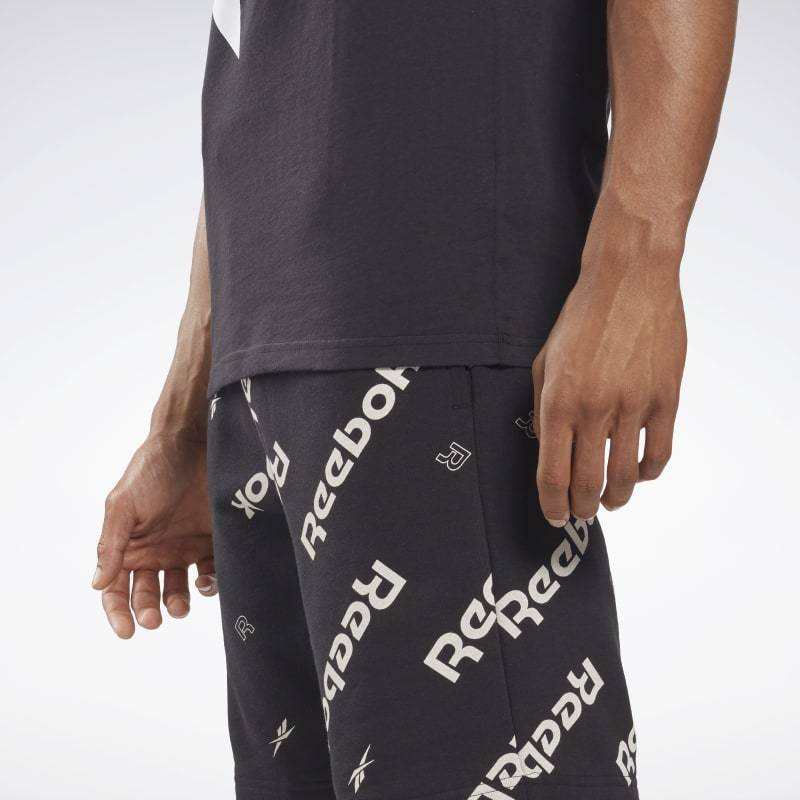 Man Top Reebok - black