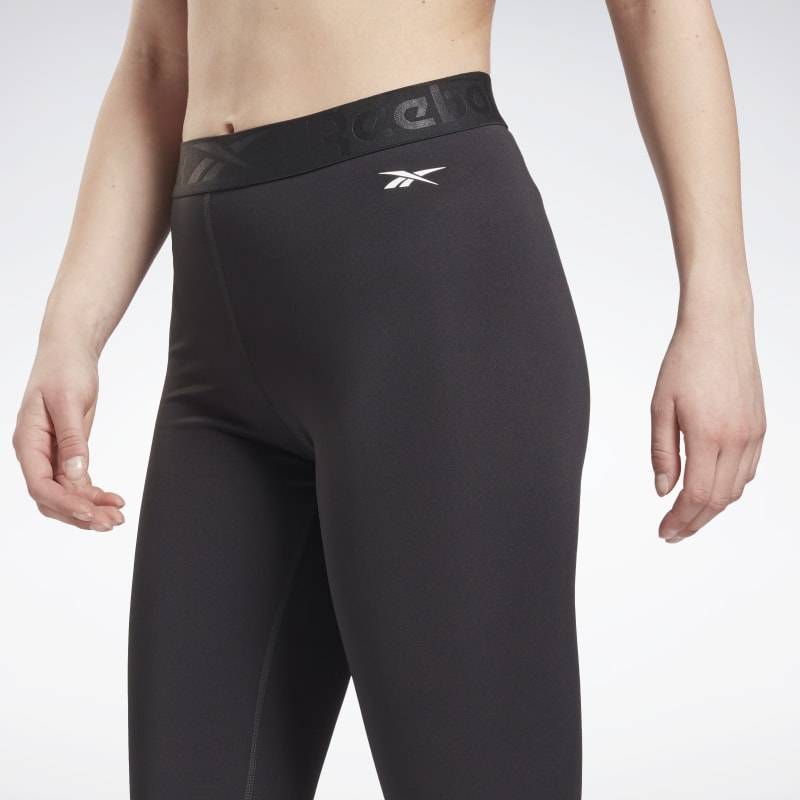 Woman Tight Reebok long - black