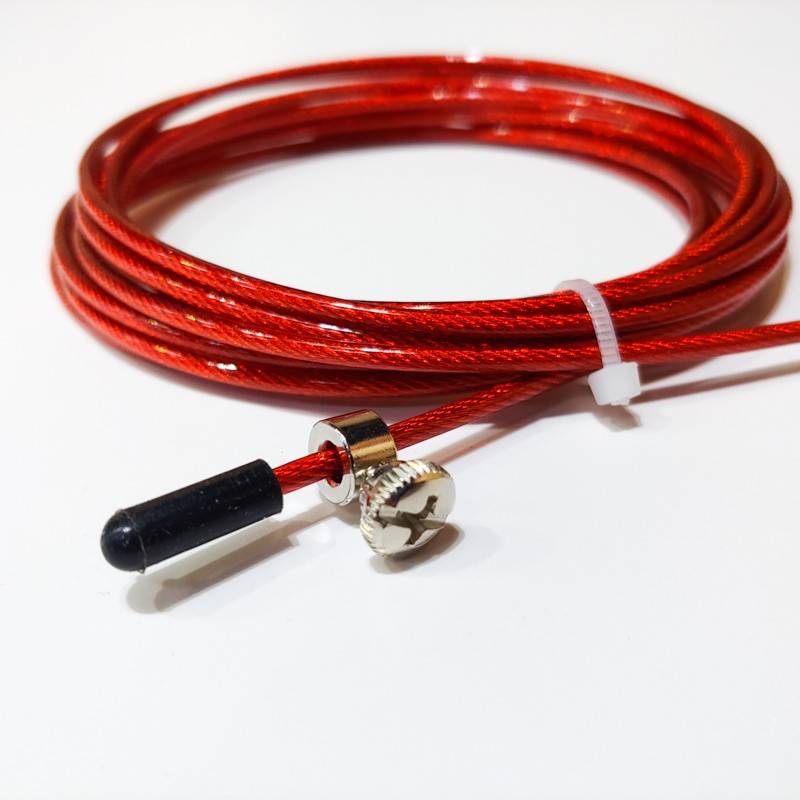 Spare rope for jump rope - red