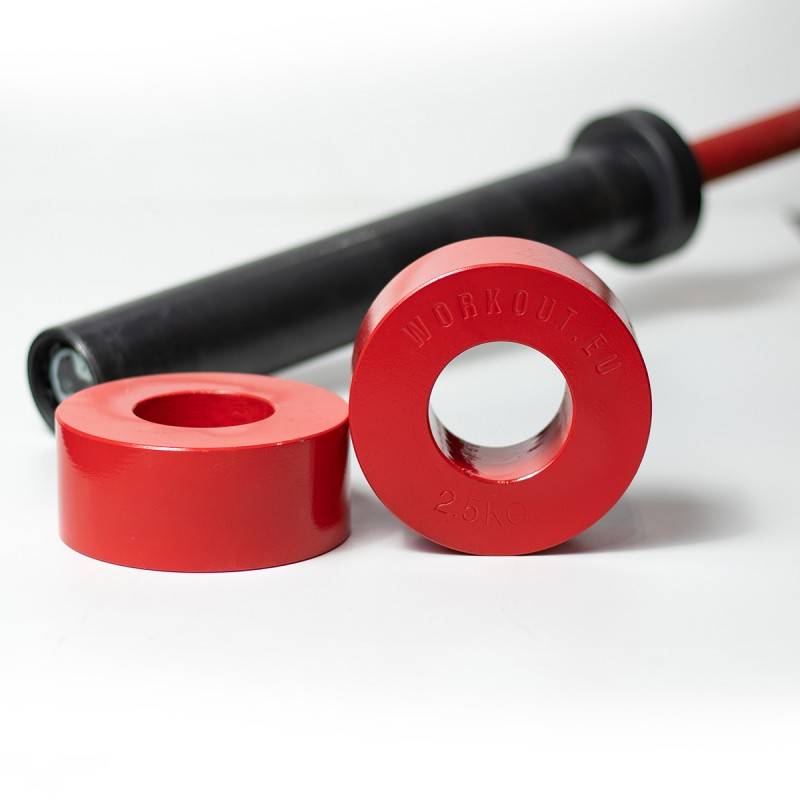 Frakční kotouče Workout - 2,5 Kg - 2 ks